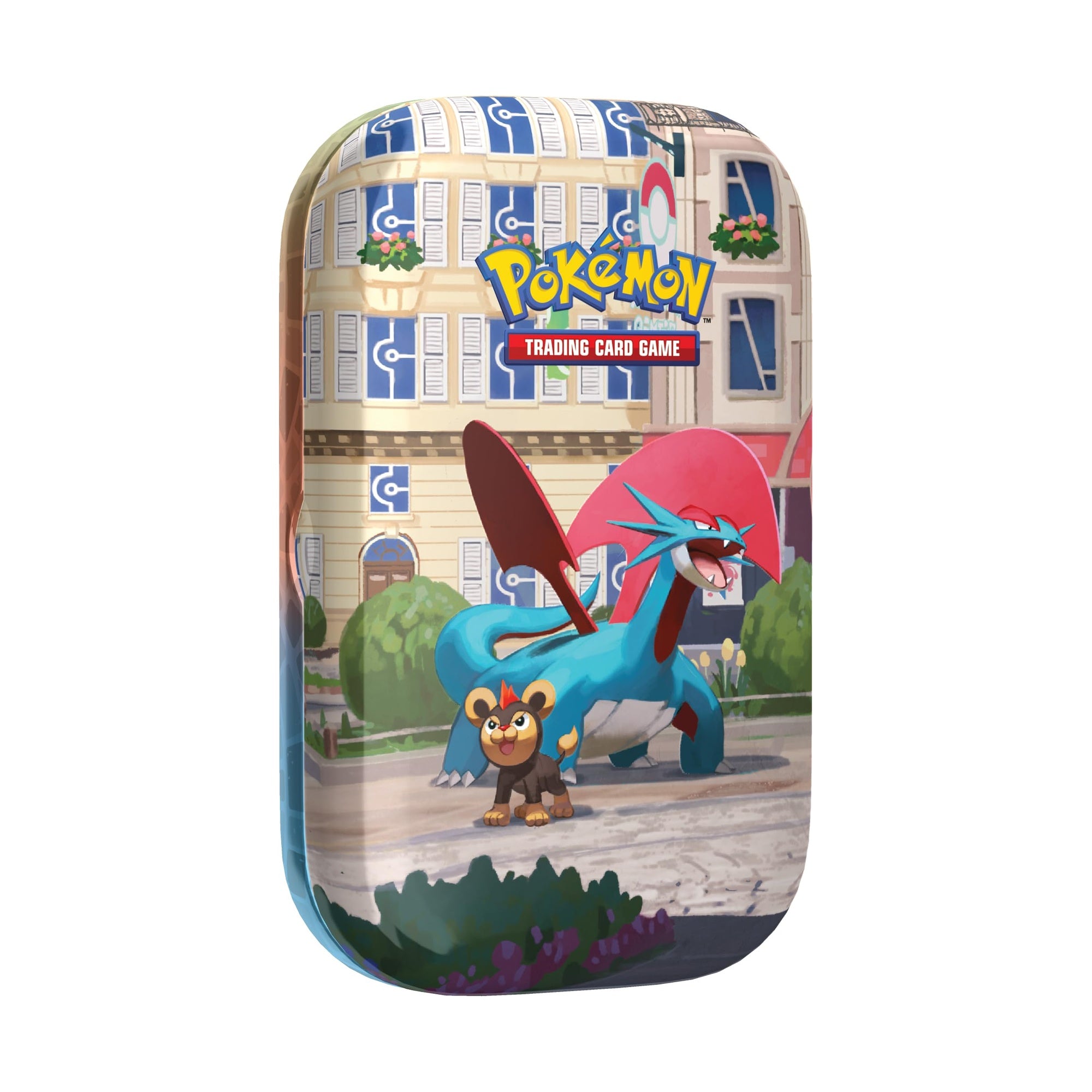 Pokémon TCG: Lumiose City Mini Tin – Salamence & Litleo
