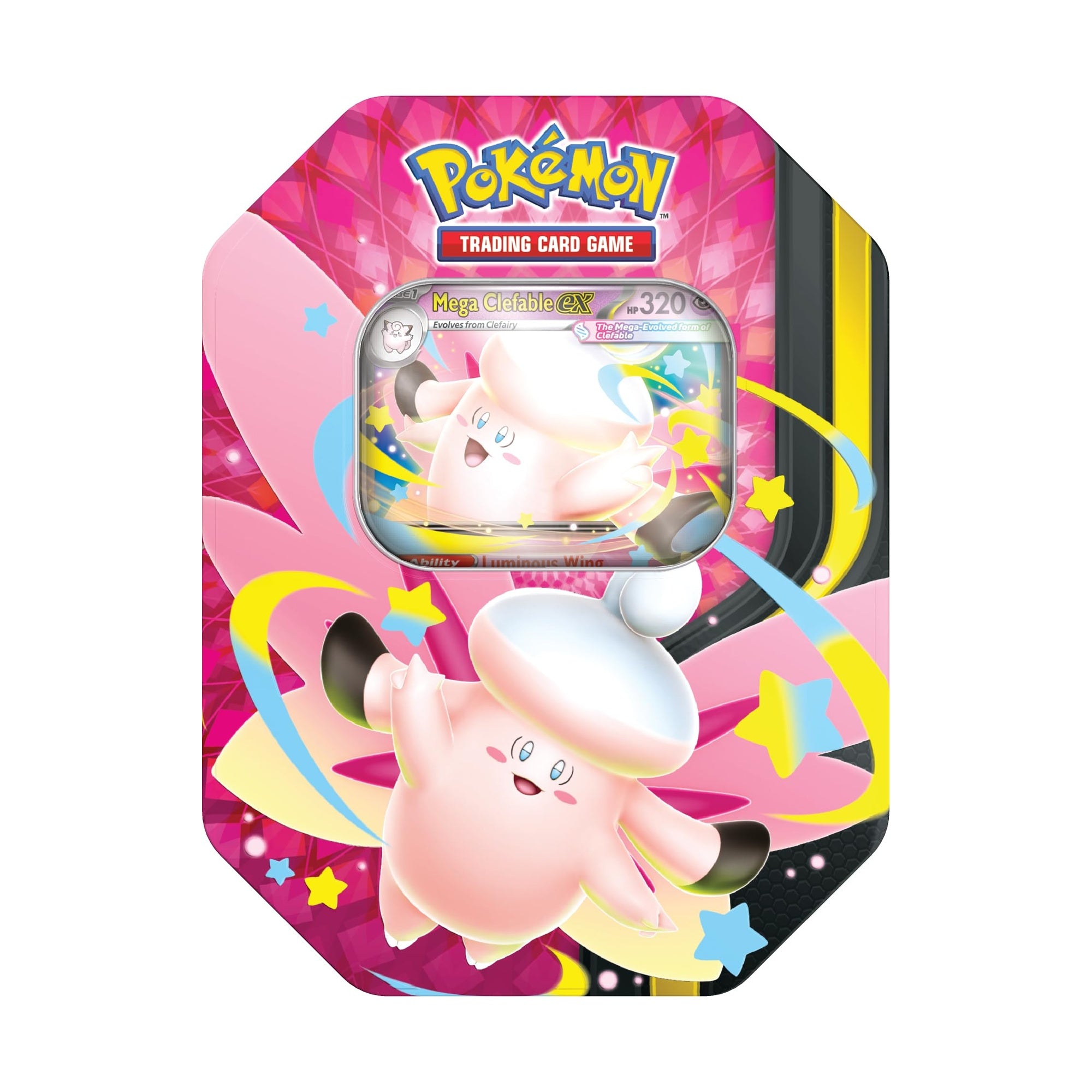 Pokémon TCG: Mega Moonlit Tin - Mega Clefable ex