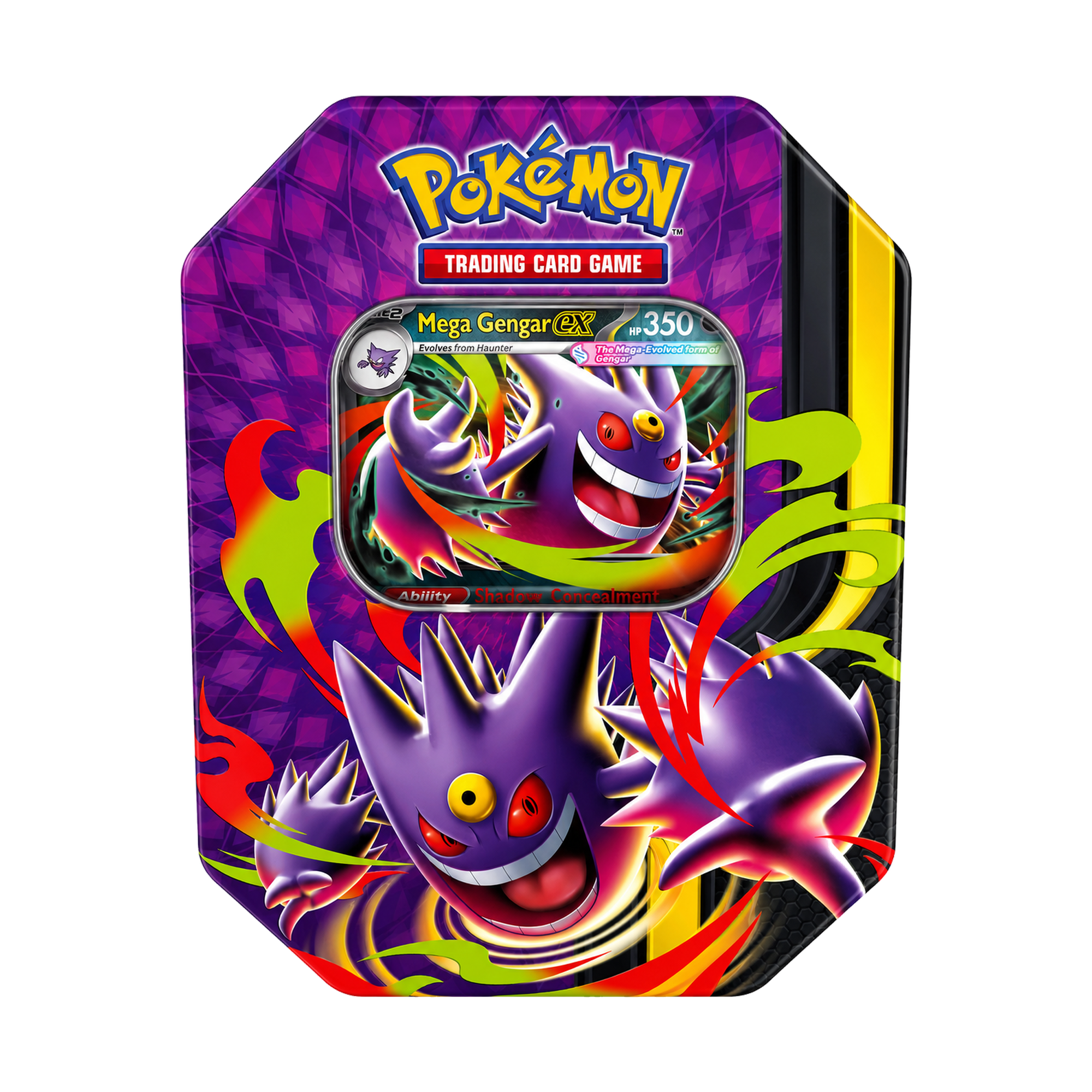 Pokémon TCG: Mega Moonlit Tin – Mega Gengar ex